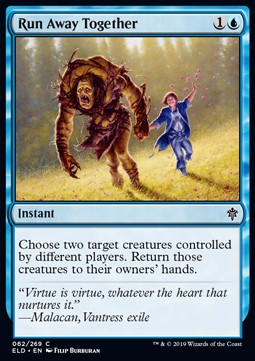 Run Away Together - Throne of Eldraine (Common) [ELD-62]