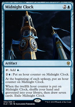 Midnight Clock - Throne of Eldraine (Rare) [ELD-54]