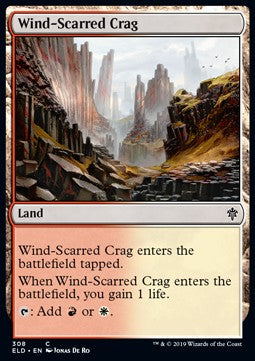 Wind-Scarred Crag - Throne of Eldraine: Extras (Common) [XELD-308]