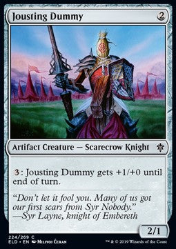 Jousting Dummy - Throne of Eldraine (Common) [ELD-224]