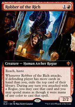 Robber of the Rich - Throne of Eldraine: Extras (Mythic) [XELD-365]
