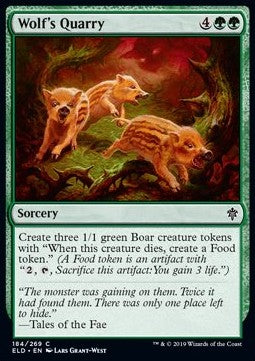 Wolf's Quarry - Throne of Eldraine (Common) [ELD-184]