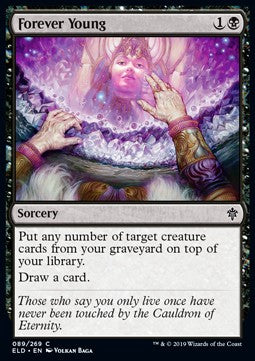 Forever Young - Throne of Eldraine (Common) [ELD-89]