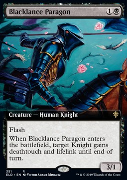 Blacklance Paragon - Throne of Eldraine: Extras (Rare) [XELD-351]