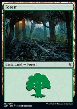 Forest (V.2) - Throne of Eldraine (Land) [ELD-267]