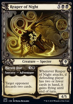 Reaper of Night // Harvest Fear - Throne of Eldraine: Extras (Common) [XELD-289]