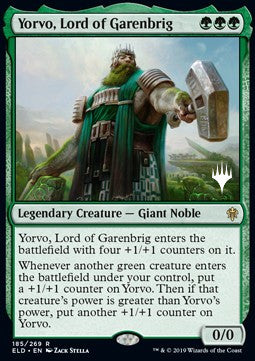 Yorvo, Lord of Garenbrig (V.2) - Throne of Eldraine: Promos (Rare) [PELD-185]