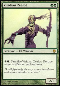 Viridian Zealot - Darksteel (Rare) [DST-90]