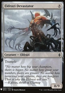 Eldrazi Devastator - Mystery Booster (Common) [MYS-7]