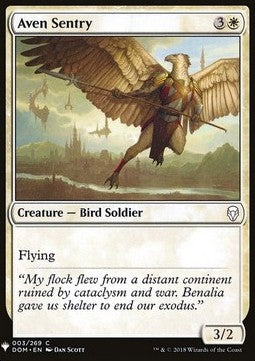 Aven Sentry - Mystery Booster (Common) [MYS-3]