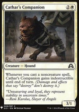 Cathar's Companion - Mystery Booster (Common) [MYS-9]