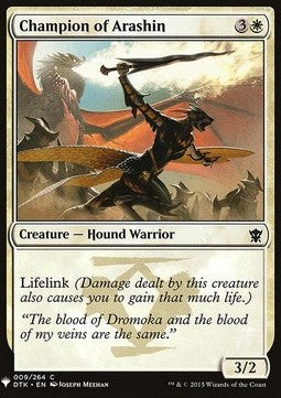 Champion of Arashin - Mystery Booster (Common) [MYS-9]