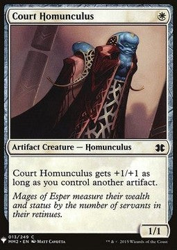 Court Homunculus - Mystery Booster (Common) [MYS-13]