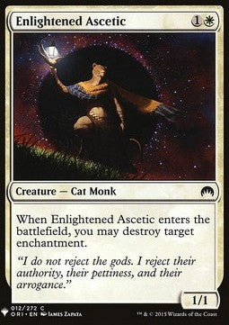 Enlightened Ascetic - Mystery Booster (Common) [MYS-12]