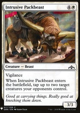 Intrusive Packbeast - Mystery Booster (Common) [MYS-17]