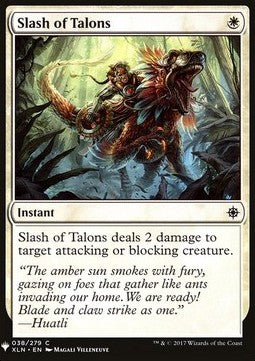 Slash of Talons - Mystery Booster (Common) [MYS-38]