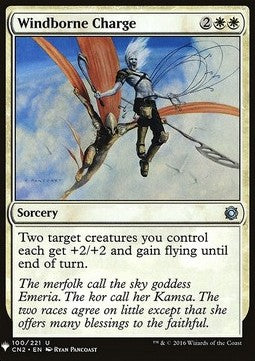 Windborne Charge - Mystery Booster (Uncommon) [MYS-100]