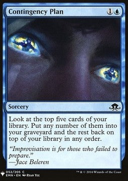 Contingency Plan - Mystery Booster (Common) [MYS-52]