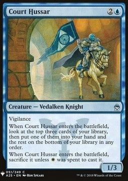 Court Hussar - Mystery Booster (Common) [MYS-51]
