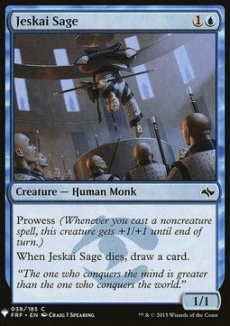 Jeskai Sage - Mystery Booster (Common) [MYS-38]