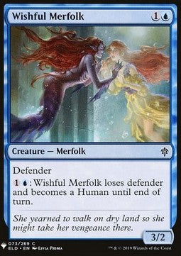 Wishful Merfolk - Mystery Booster (Common) [MYS-73]