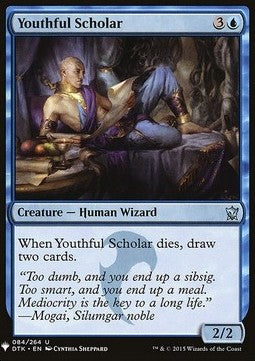 Youthful Scholar - Mystery Booster (Uncommon) [MYS-84]