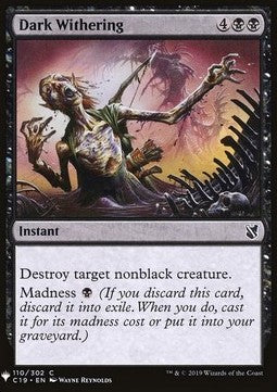 Dark Withering - Mystery Booster (Common) [MYS-110]