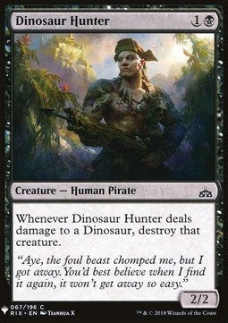 Dinosaur Hunter - Mystery Booster (Common) [MYS-67]