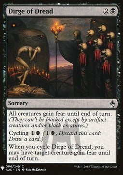 Dirge of Dread - Mystery Booster (Common) [MYS-86]