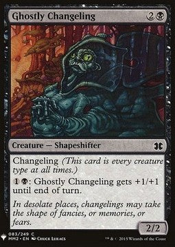 Ghostly Changeling - Mystery Booster (Common) [MYS-83]