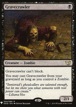 Gravecrawler - Mystery Booster (Rare) [MYS-59]