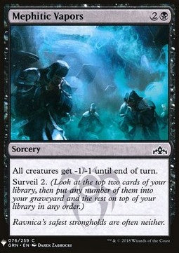Mephitic Vapors - Mystery Booster (Common) [MYS-76]