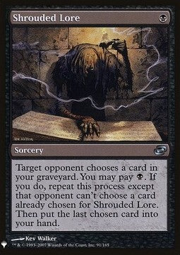 Shrouded Lore - Mystery Booster (Uncommon) [MYS-91]