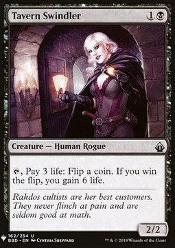 Tavern Swindler - Mystery Booster (Uncommon) [MYS-162]