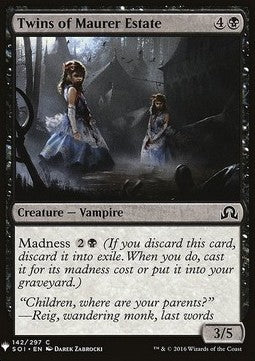 Twins of Maurer Estate - Mystery Booster (Common) [MYS-142]