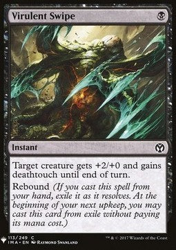 Virulent Swipe - Mystery Booster (Common) [MYS-113]