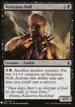 Voracious Null - Mystery Booster (Common) [MYS-125]