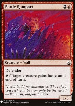 Battle Rampart - Mystery Booster (Common) [MYS-165]
