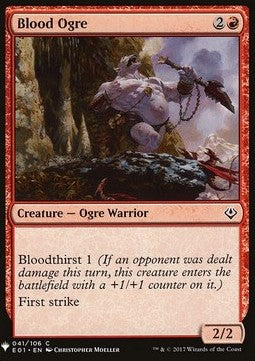 Blood Ogre - Mystery Booster (Common) [MYS-41]