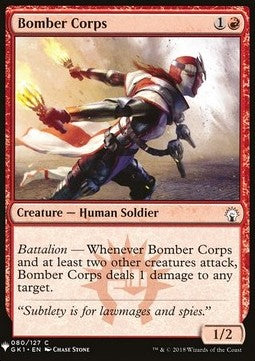 Bomber Corps - Mystery Booster (Common) [MYS-80]
