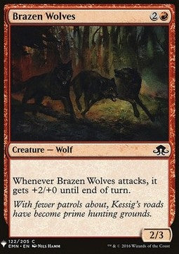 Brazen Wolves - Mystery Booster (Common) [MYS-122]