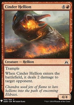 Cinder Hellion - Mystery Booster (Common) [MYS-105]