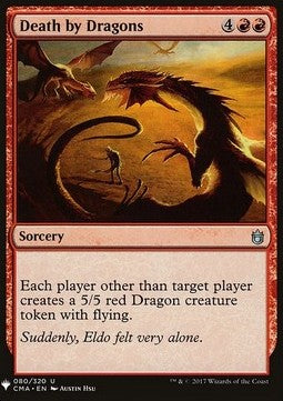 Death by Dragons - Mystery Booster (Uncommon) [MYS-80]