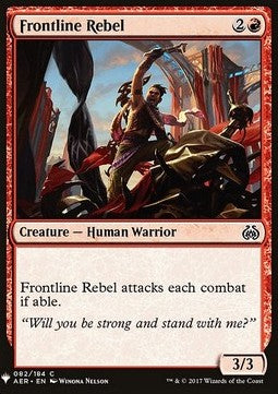 Frontline Rebel - Mystery Booster (Common) [MYS-82]