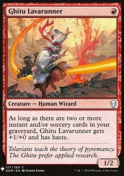 Ghitu Lavarunner - Mystery Booster (Common) [MYS-127]