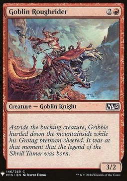 Goblin Roughrider - Mystery Booster (Common) [MYS-146]