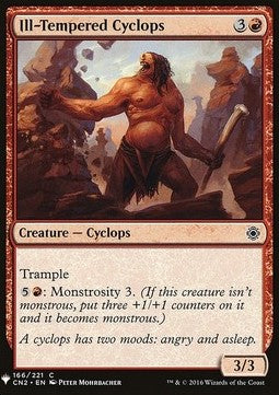 Ill-Tempered Cyclops - Mystery Booster (Common) [MYS-166]