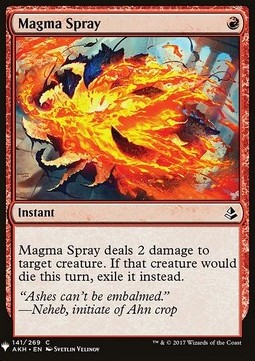 Magma Spray - Mystery Booster (Common) [MYS-141]