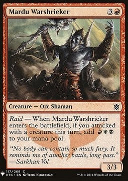 Mardu Warshrieker - Mystery Booster (Common) [MYS-117]