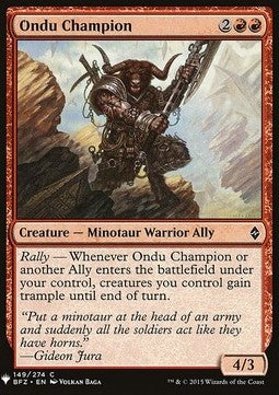 Ondu Champion - Mystery Booster (Common) [MYS-149]